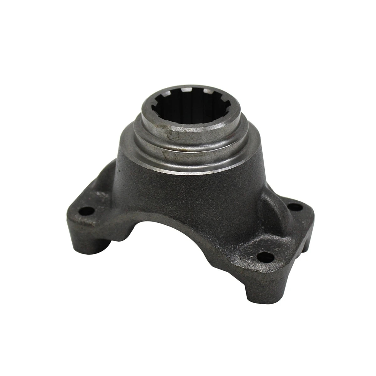 TERMINAL/FLANGE YOKE 10 ESTRIAS CARDAN FORD/VW (FURO 3/8 PASSANTE) (CRUZETAS 527
