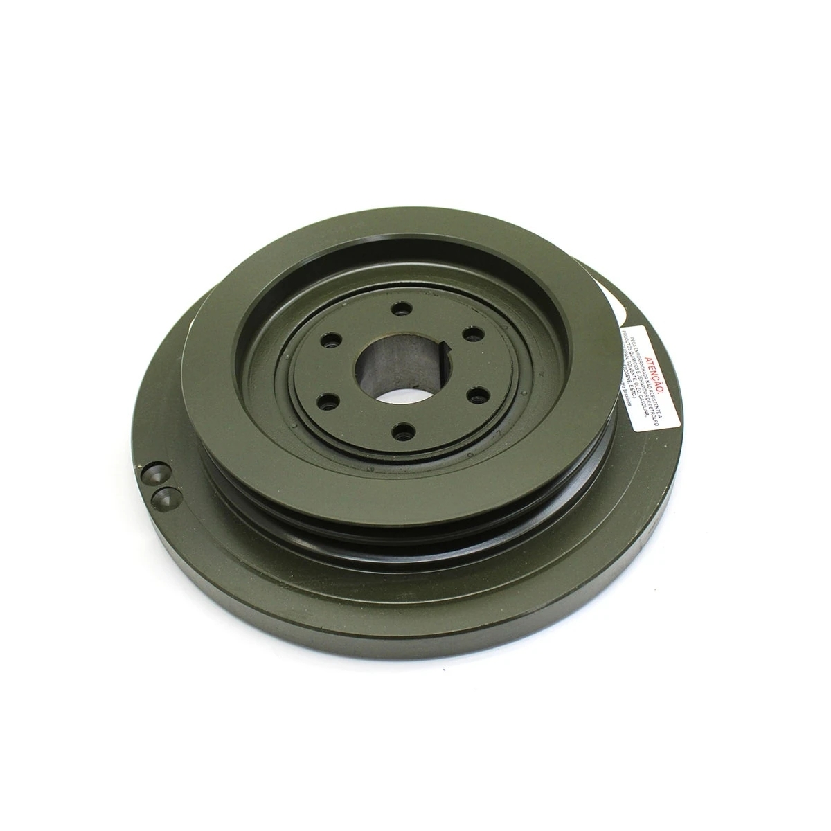 POLIA DUPLA (2 CANAIS) ANTIVIBRADORA VIRABREQUIM MB 1620/1621 MOTOR OM366LA (PAR