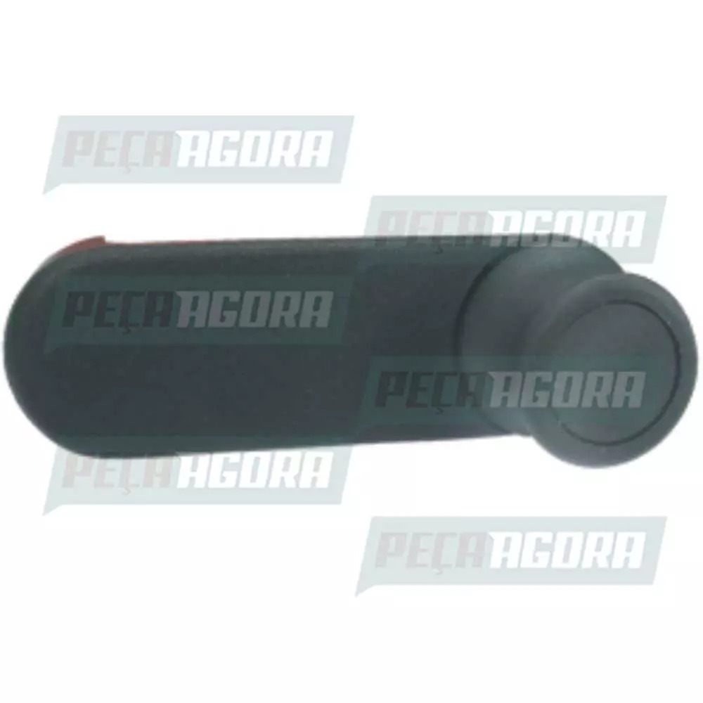 MANIVELA VIDRO MB 709 909 METAL PRETA (A6737600002-630)