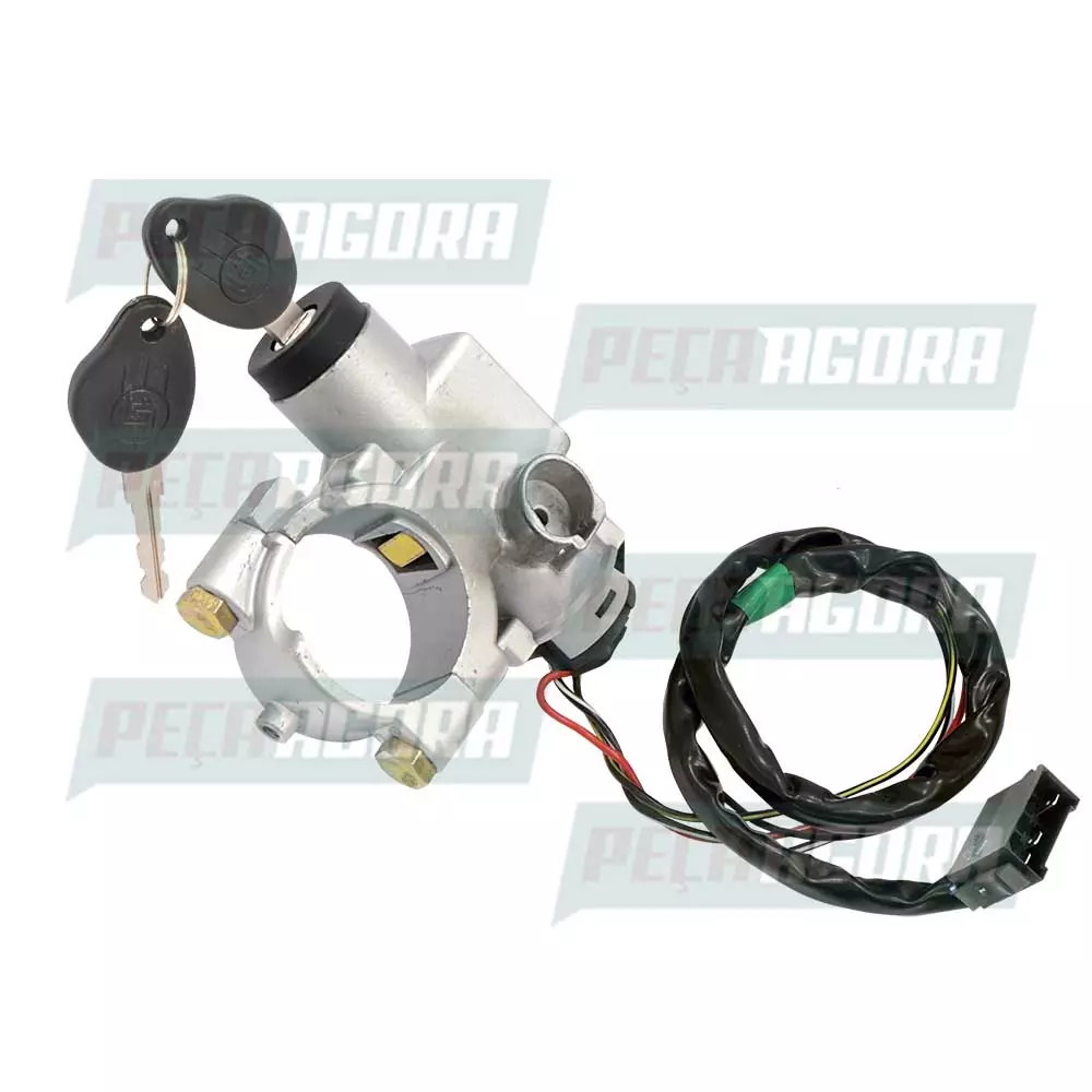 TRAVA DIRECAO CILINDRO MERCEDES HPN FPN HSK L96 M96 COM CHAVE 12V (A6824627030-6