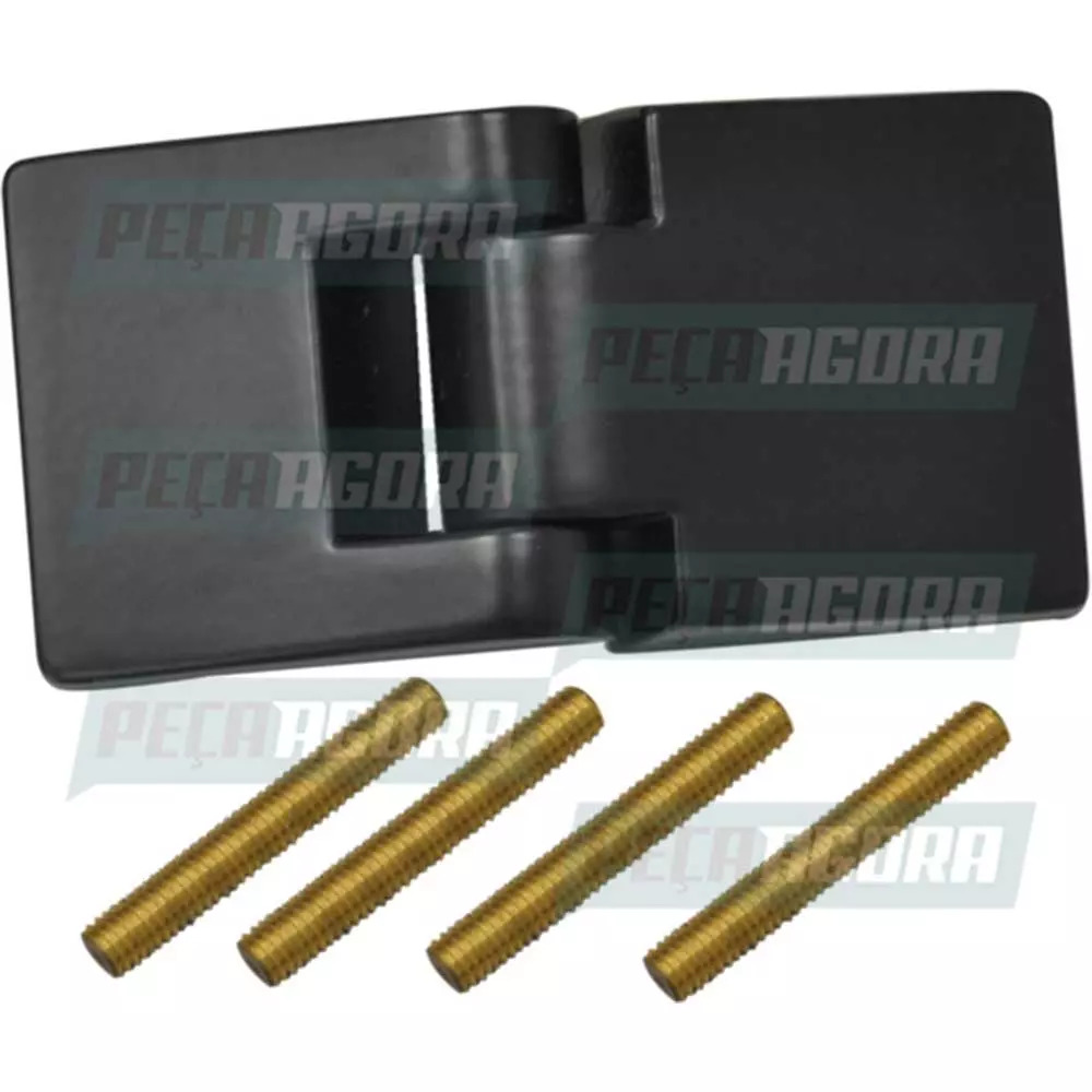 DOBRADICA EXTERNA DUPLA REFORCADA COM 4 PRISIONEIROS (60591-693)