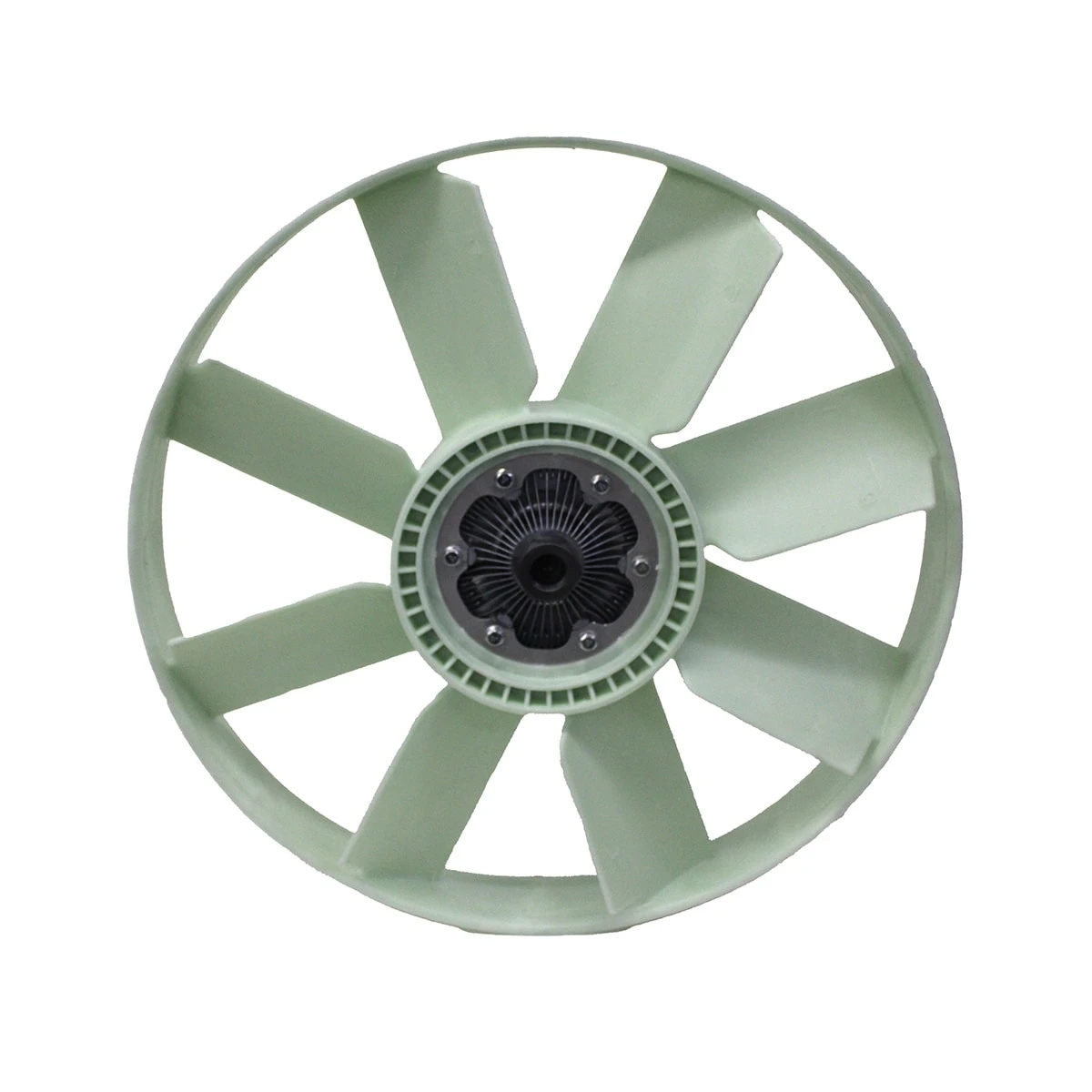 CONJUNTO HELICE PLASTICO 8PAS COM ARO COM VISCOSA VW CONSTELLATION MOTOR CUMMINS