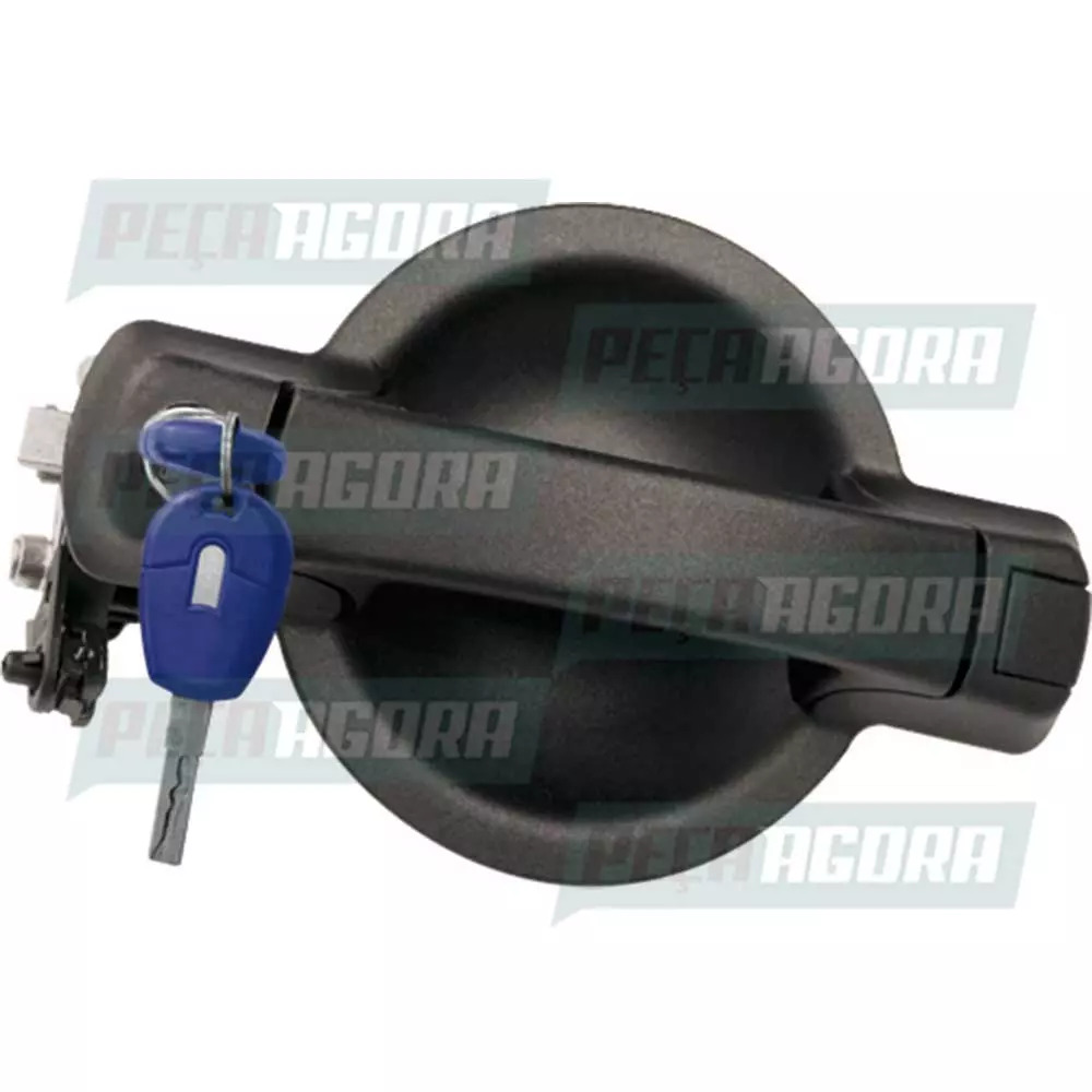 MACANETA PORTA LATERAL DOBLO CILINDRO CHAVE AZUL LD DIREITA (735309962-795)