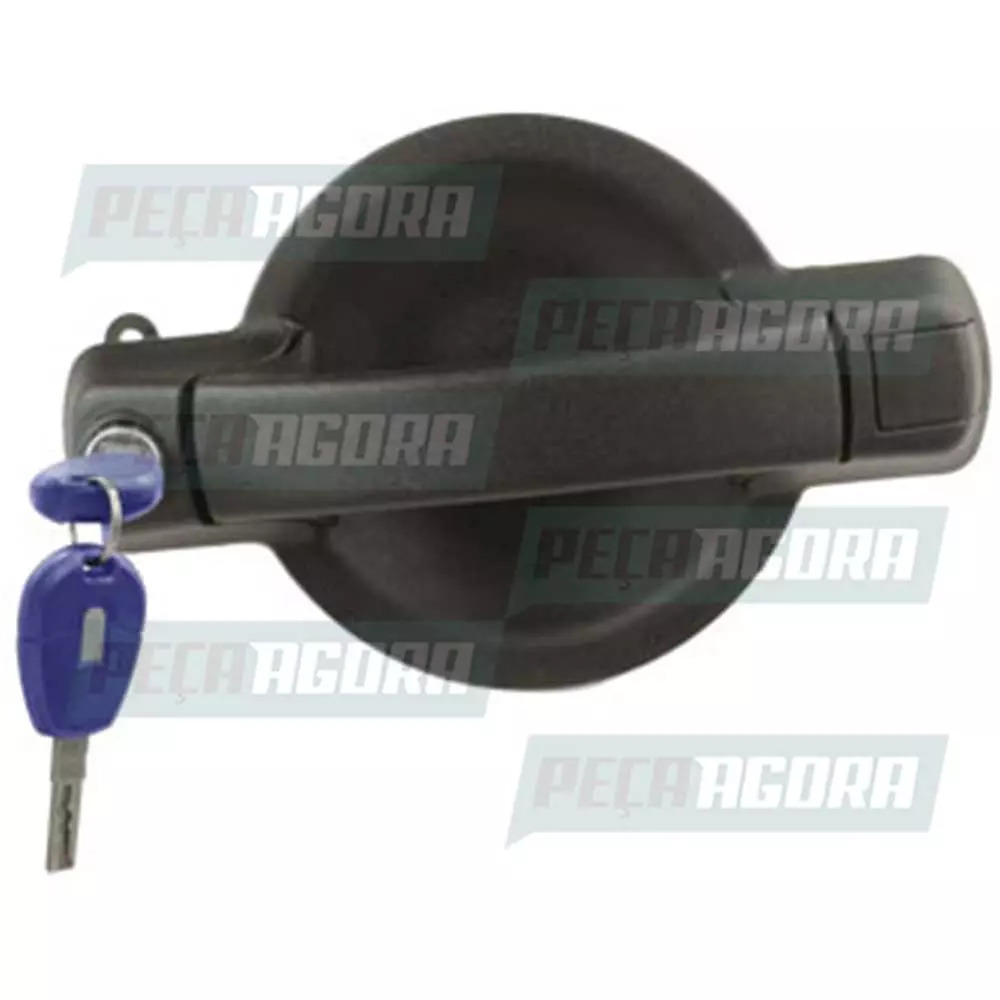 MACANETA EXTERNA PORTA TRAS BAU COM CILINDRO DOBLO (735309963-796)