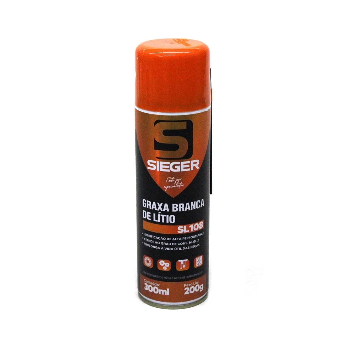 GRAXA BRANCA DE LITIO SPRAY SL108 300ML (048355)