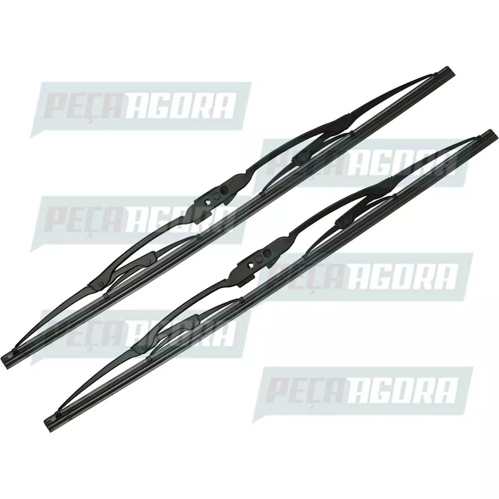 PAR PALHETA LIMPADOR METALICA 20'' GOL SAVEIRO ESCORT TEMPRA DUSTER GI SANDERO G