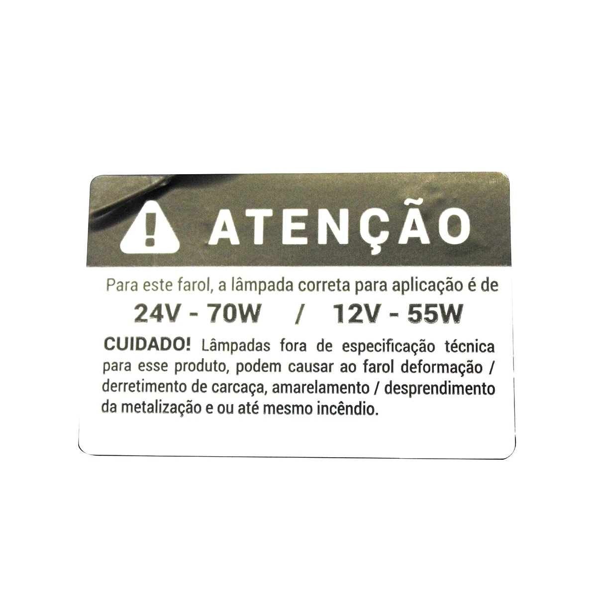 FAROL DUPLO REDONDO LE (SEM CHICOTE/SOQUETE) MB ATEGO (2013/2023) (H7/H1) (PL706