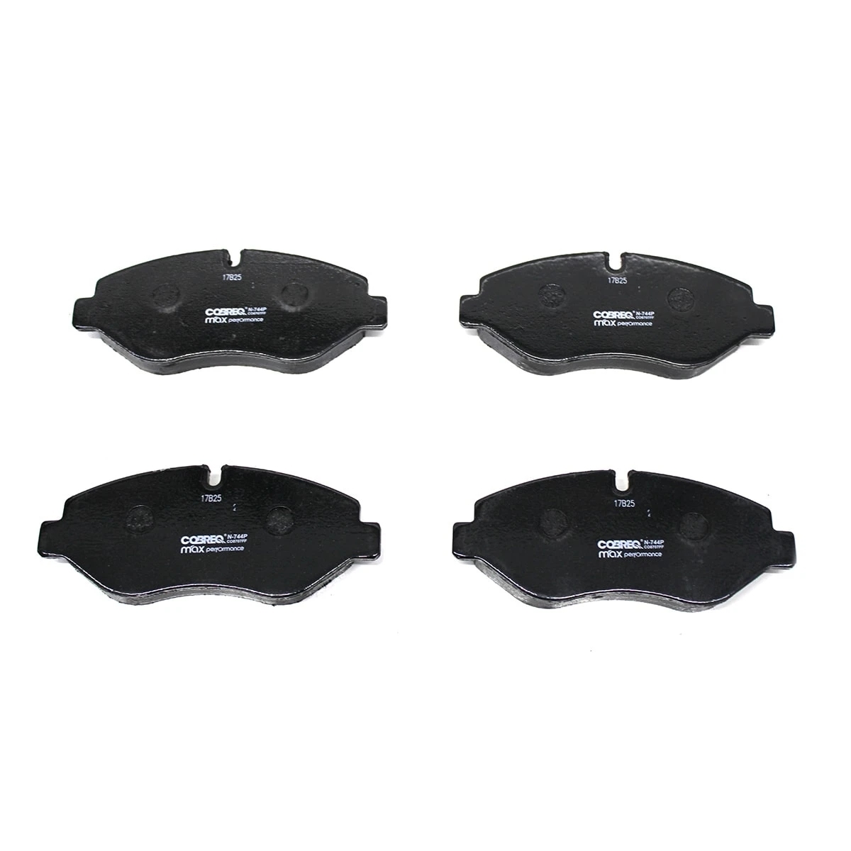 PASTILHA FREIO DIANTEIRA IVECO DAILY 30130/35160/35S14/45S14/55C16 (MAX PERFORMA