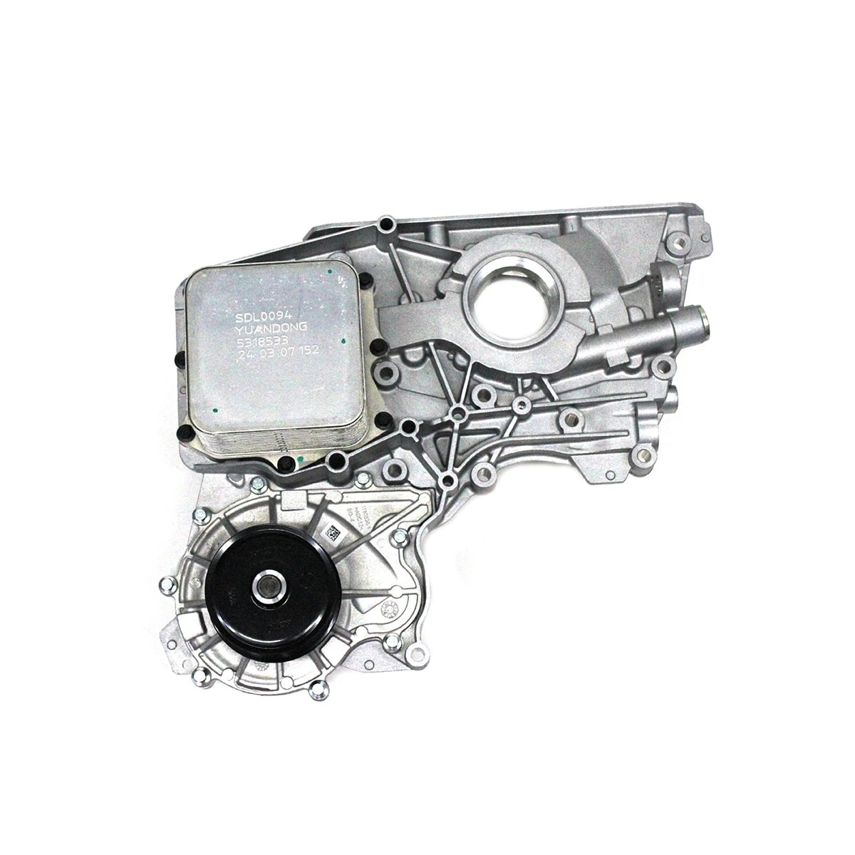 CONJUNTO BOMBA OLEO/BOMBA DAGUA/RADIADOR OLEO VW NOVO DELIVERY MOTOR CUMMINS SER