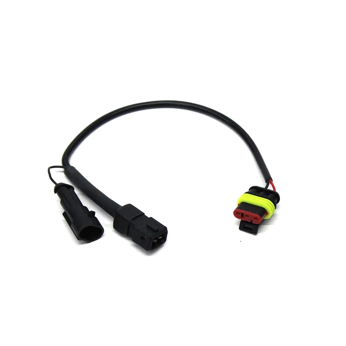 CHICOTE COMPLETO COM CONECTOR 3 VIAS PARA LANTERNA SETA/LATERAL VW (MODELO ADAPT