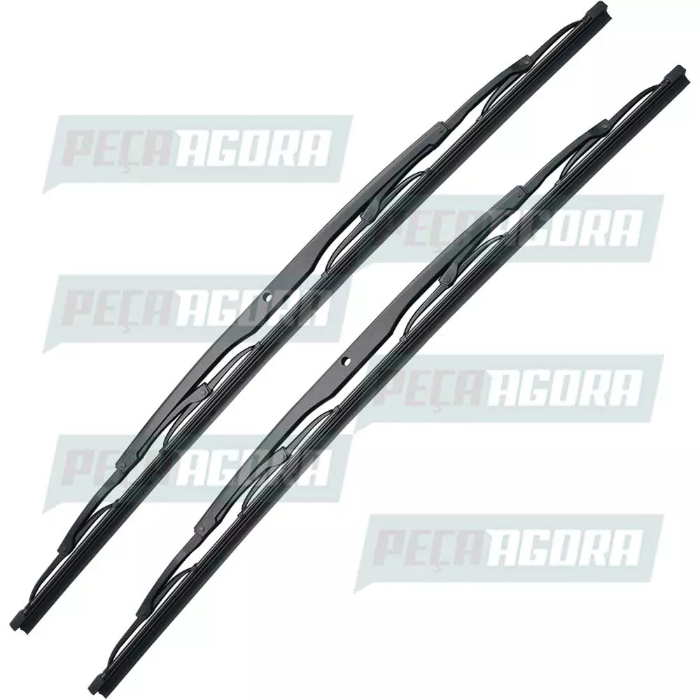 PAR PALHETA LIMPADOR PARABRISA UNIVERSAL 28'' VARIOS MODELOS (DY176-846)