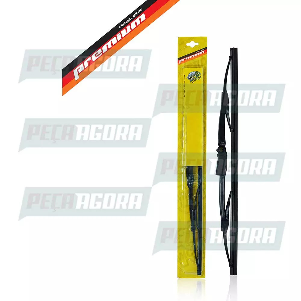 PALHETA LIMPADOR TRASEIRO 12'' CARENADA PALIO FOX GOLF ONIX G1 (DY12E-850)