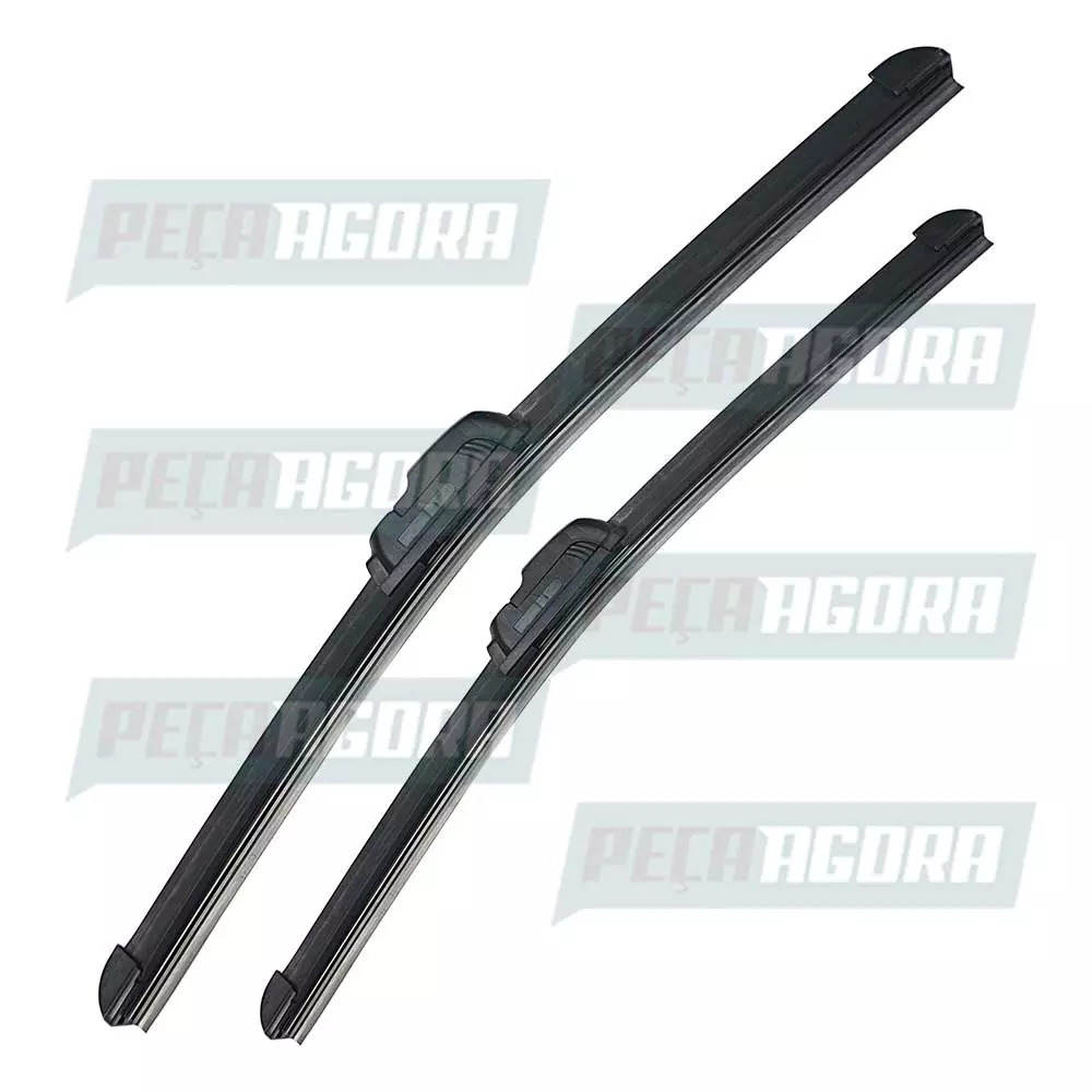 PAR PALHETA LIMPADOR 24'' 15'' FLAT UNO FIORINO G2 IDEA (80425-903)