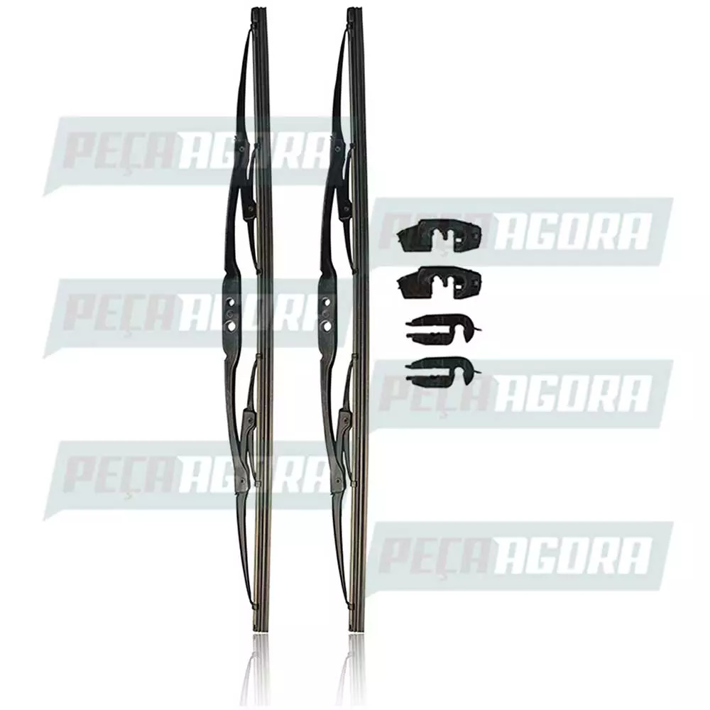 PAR PALHETA LIMPADOR PARABRISA 19'' 21'' CONVENCIONAL VARIOS MODELOS (88175-907)