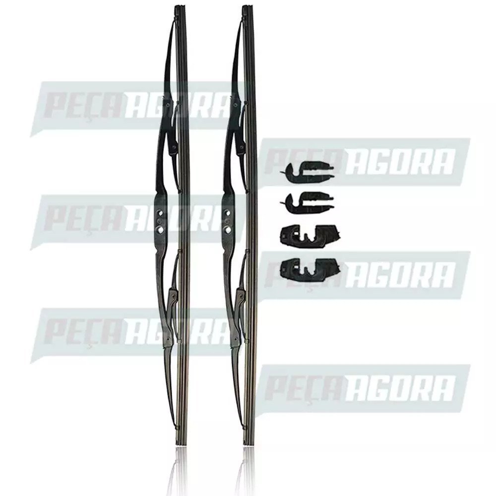 PAR PALHETA LIMPADOR PARABRISA 18'' 20'' CONVENCIONAL VARIOS MODELOS (88256-910)
