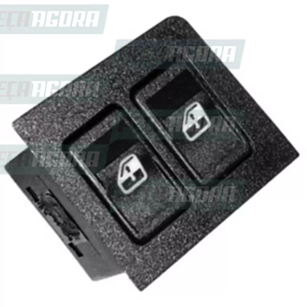 TECLA ACIONA VIDRO ELETRICO DUPLO UNO ELBA PREMIO 4P FIORINO (1819802-911)