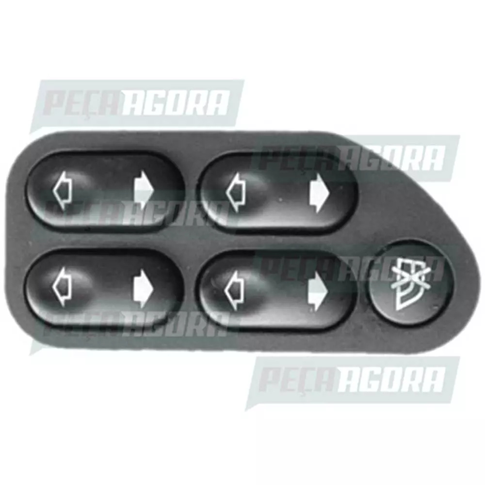TECLA VIDRO ELETRICO QUADRUPLA DIANT TRAS ECOSPORT FIESTA (9285VB-914)
