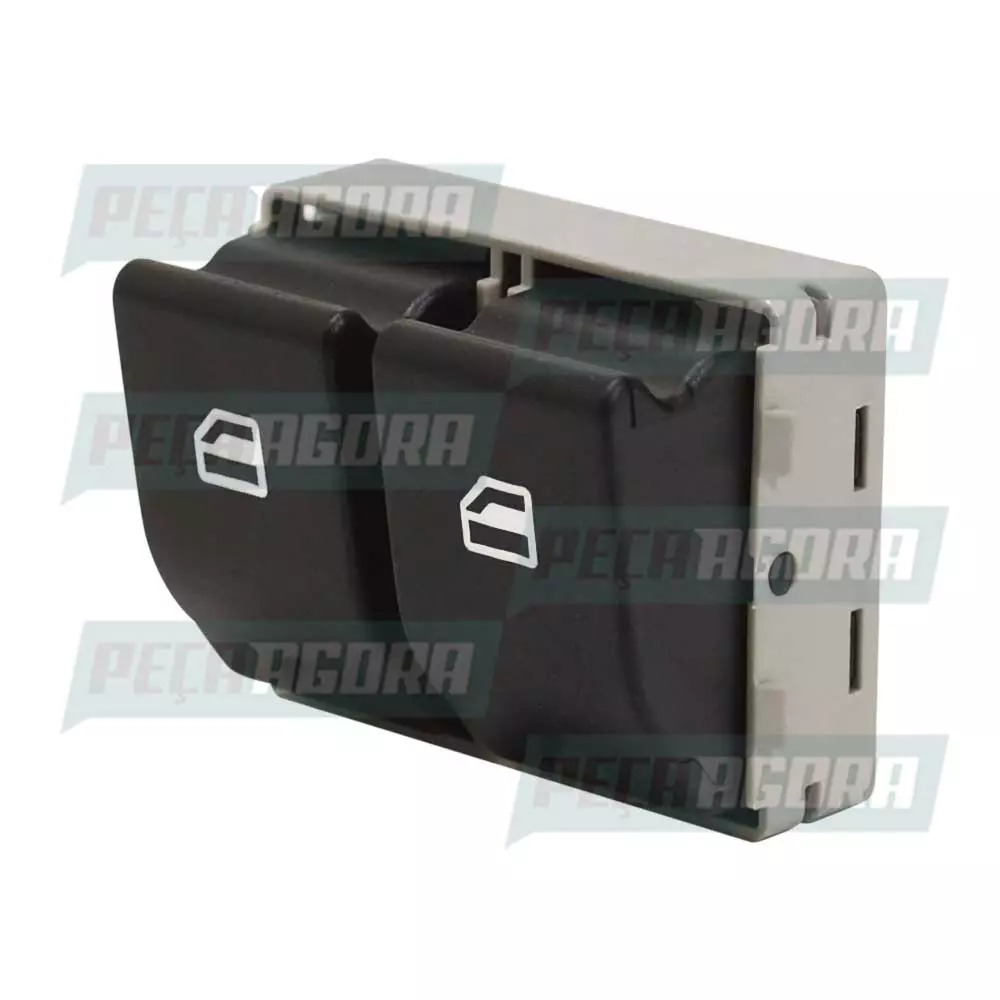 TECLA ACION VIDRO ELETRICO DUPLO DIANT FOX GOL G4 LE ESQUERDA (6Q0959858A01C-916
