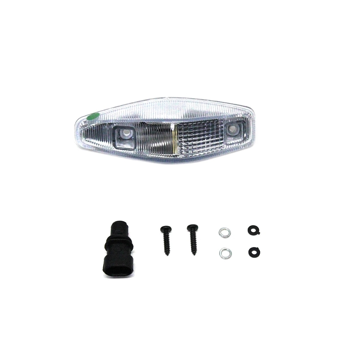 LANTERNA LED 12V/24V TETO LATERAL EXTERNA LD/LE VW NOVO DELIVERY (CRISTAL) (PL06