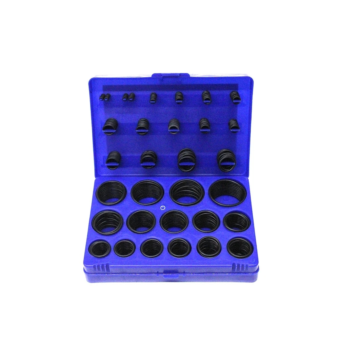 KIT ANEL ORING VARIAS MEDIDAS EM MILIMETRO (USO UNIVERSAL) (CAIXA COM 428 PECAS)