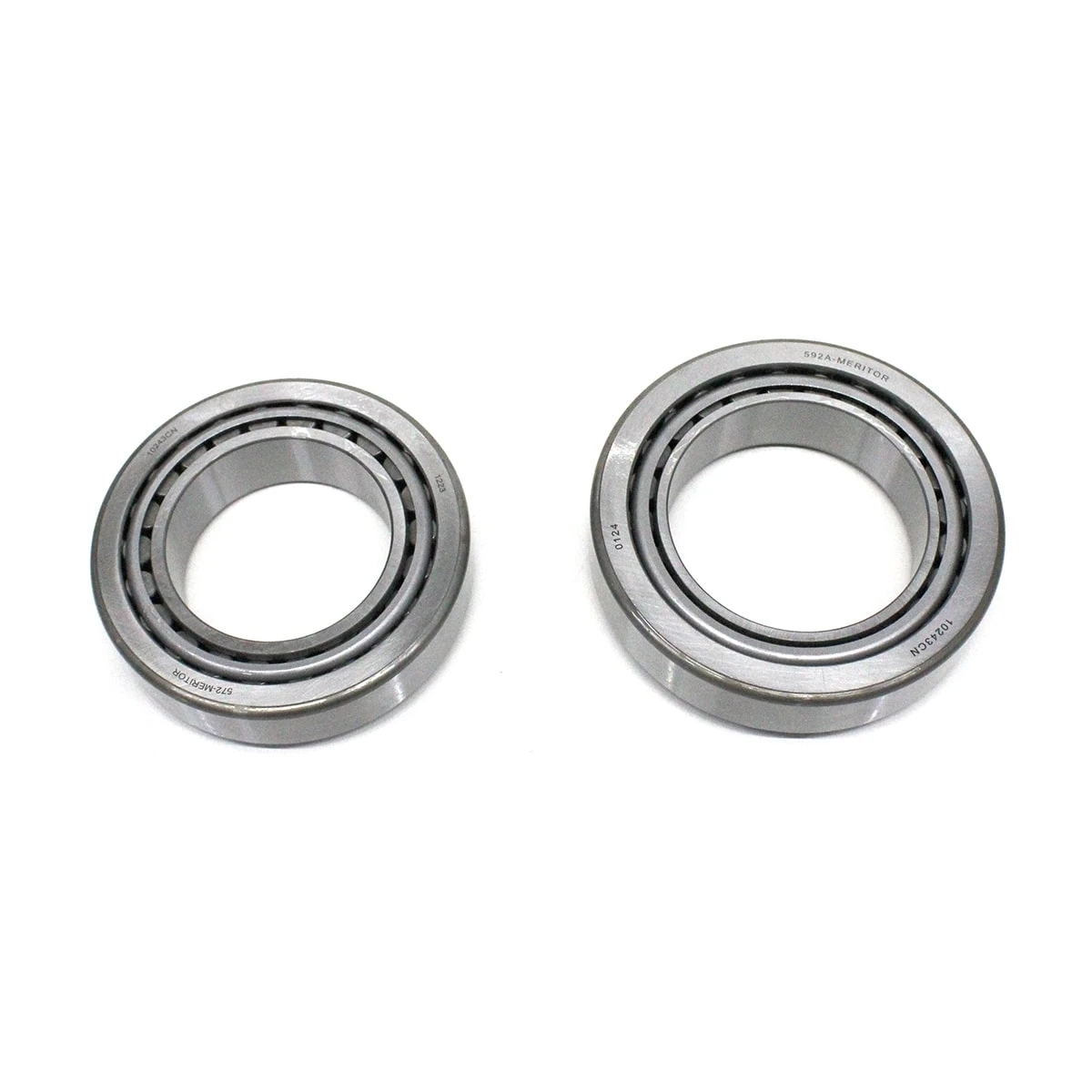 KIT ROLAMENTOS (572/580) + (594A/592A) CUBO RODA TRASEIRA FORD/VW (INTERNO+EXTER