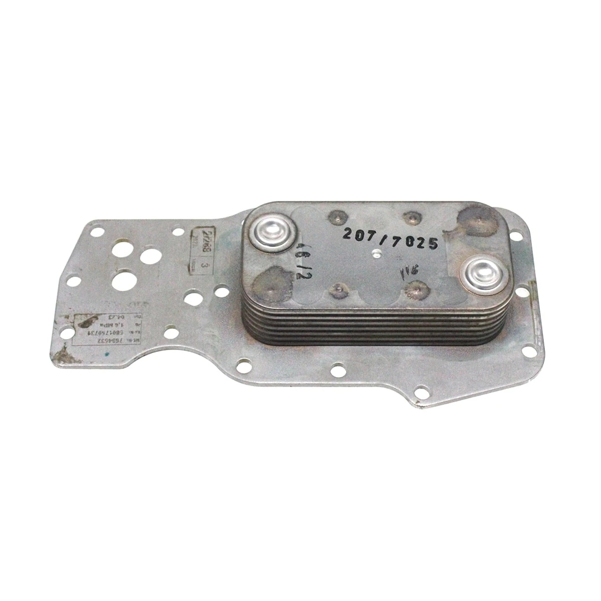 RADIADOR/RESFRIADOR OLEO IVECO TECTOR | VERTIS 130V19 | CHASSI 150S21/170S28 | M