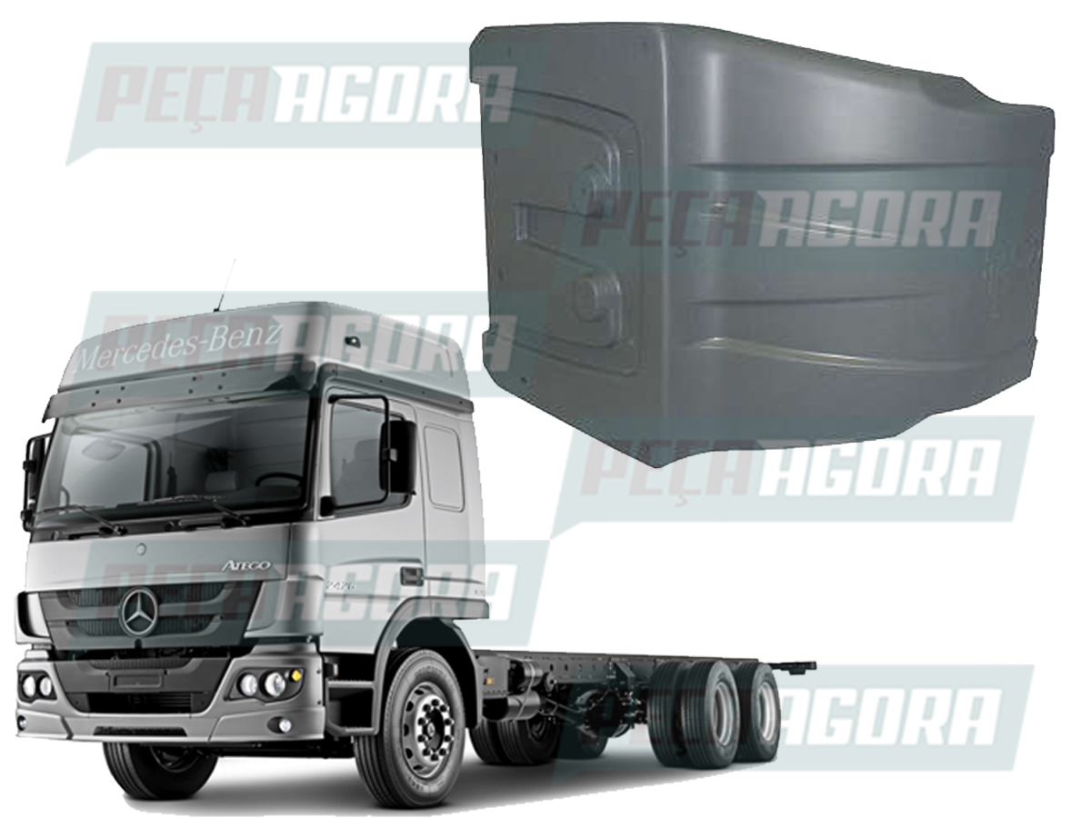 PARALAMA CABINE TRASEIRO LD LE MB ATEGO MERCEDES BENZ (9585210301)