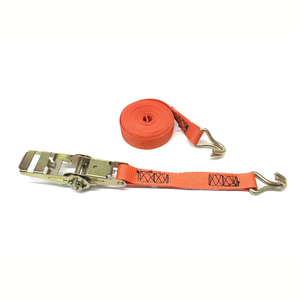 KIT CATRACA MOVEL COM CINTA PARA AMARRACAO DE CARGA 800 KILOS (25MM X 4 METROS) 