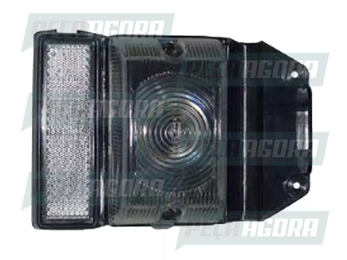 LANTERNA LATERAL COM REFLETOR CRISTAL CARRETA CAMINHOES (45190-GL1088-C)