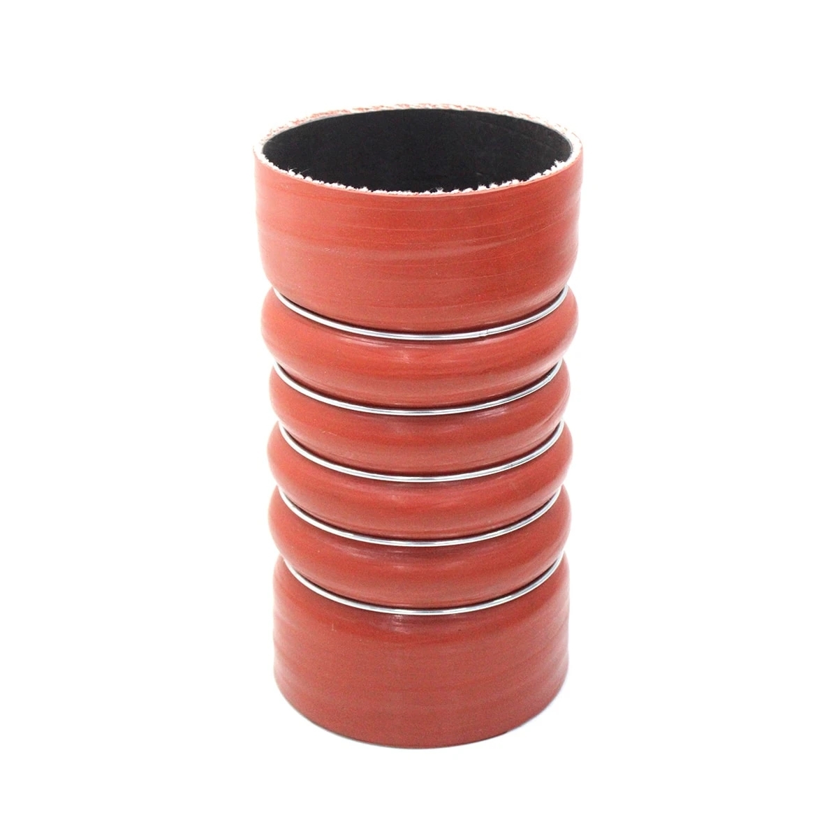 MANGUEIRA INTERCOOLER 110X110X220MM LADO QUENTE MB 1935/1938/1941/1945/2635 SILI