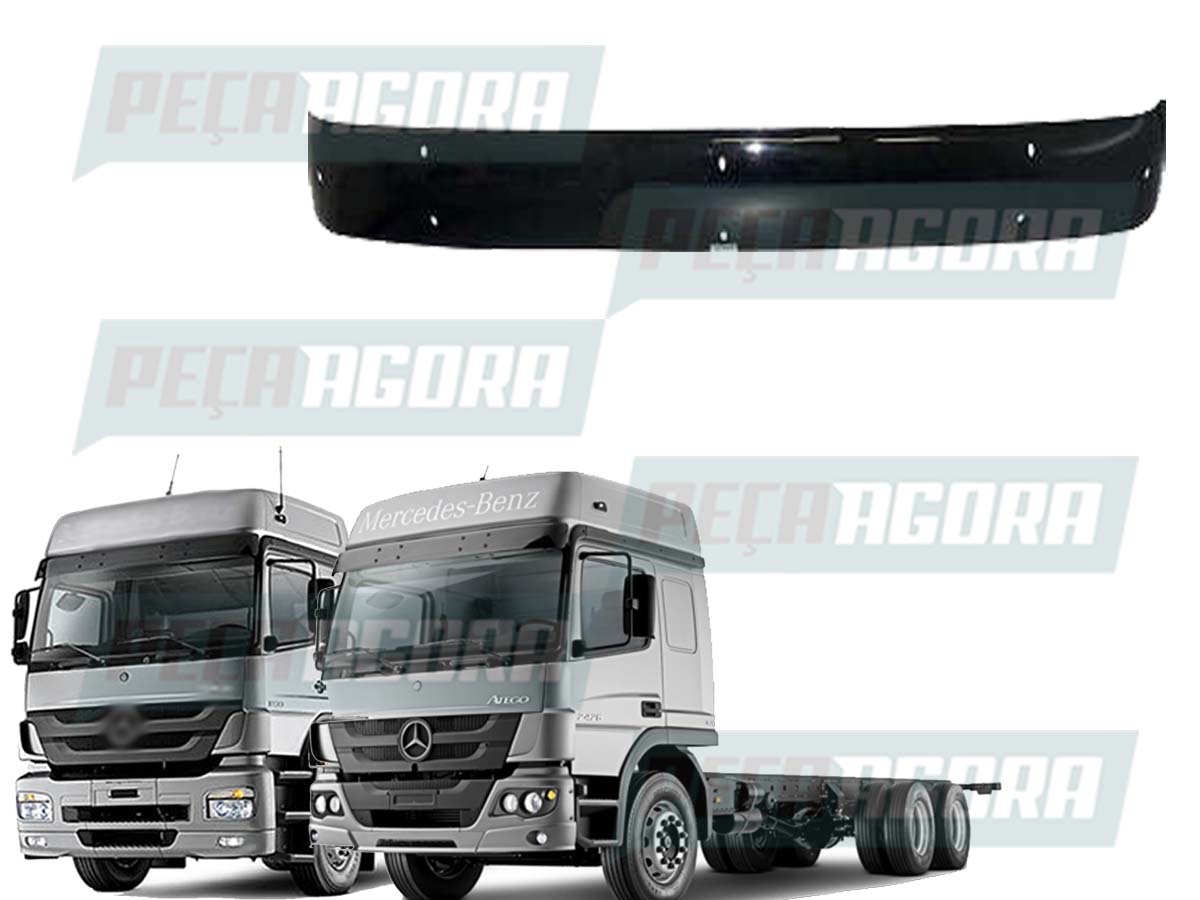 PARA SOL MB AXOR ATEGO TETO BAIXO QUEBRA SOL MERCEDES BENZ (9738110710)
