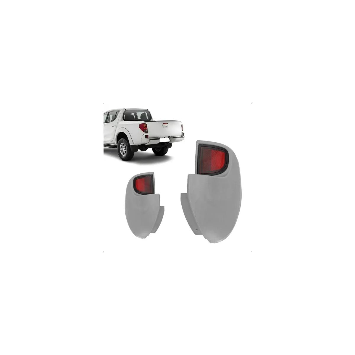 PONTEIRA PARA CHOQUE TRITON L200 2007 A 2016 (RF27650)