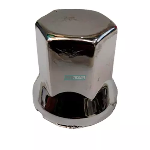 CAPA DE PORCA SEXTAVADA CROMADA 27MM RODA CAMINHAO (AP0018-FI1908)