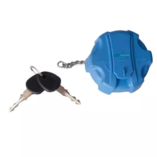 TAMPA TANQUE ARLA COM CHAVE ONIBUS AGRALE VOLARE MOTOR EURO 5. (6020001068008-EB