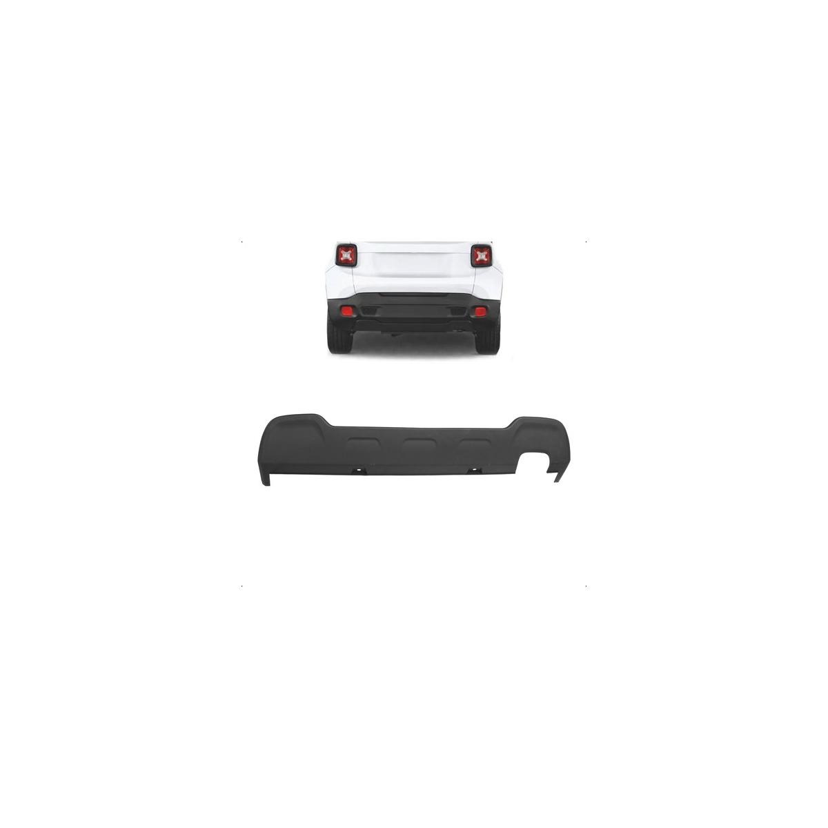 MOLDURA PARA CHOQUE DIAN/TRAS RENEGADE 2015 A 2021 (RF27410)