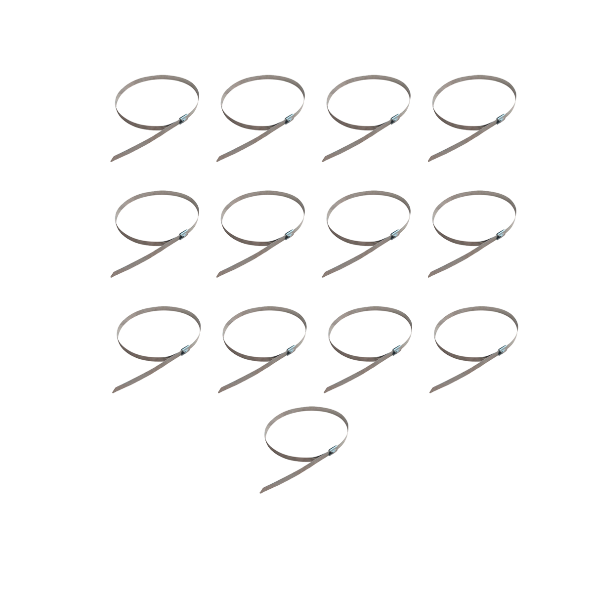 CAIXA 2 ABRACADEIRAS ESPECIAL INOX COIFA HOMOCINETICA 8X500MM UNIVERSAL DUCATO B