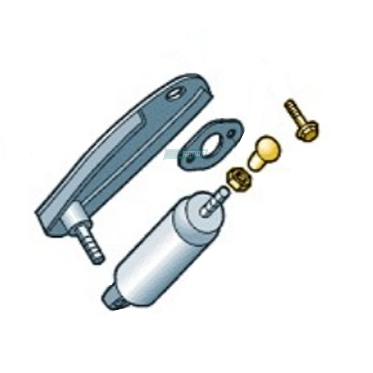 TUBO INJETOR VW 13190 (07W103227AC)