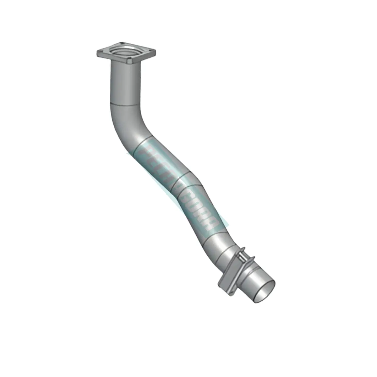 TUBO DIANTEIRO SAIDA MOTOR 4POL VOLVO N 10 12 ATE 1989 (​1612177​-TM1016A​