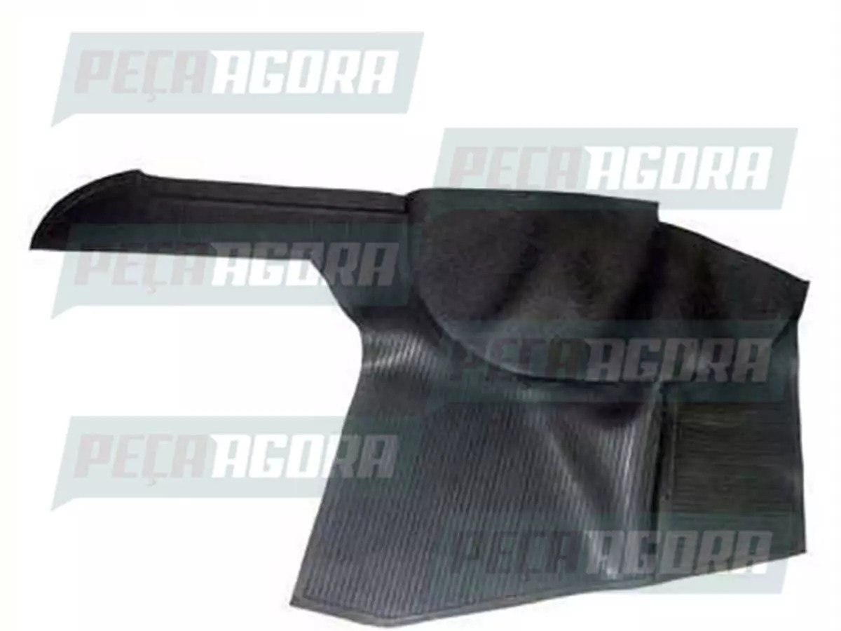 TAPETE BORRACHA SEM FELTRO MB MERCEDES BENZ CABINE DUPLA 1519 1525 ESQUERDO (344