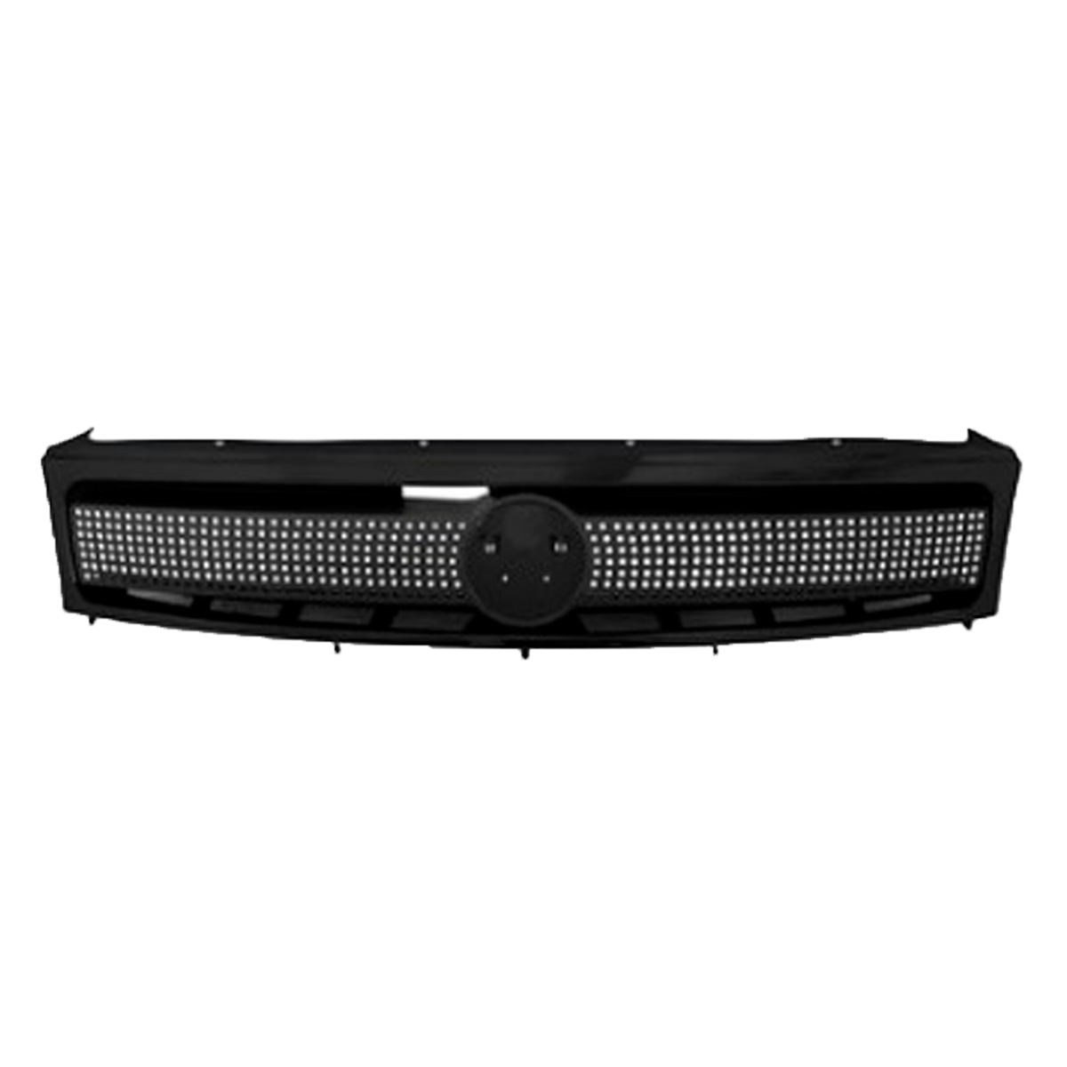 GRADE FRONTAL FIAT STRADA 2004 A 2009 PRETA (12457)