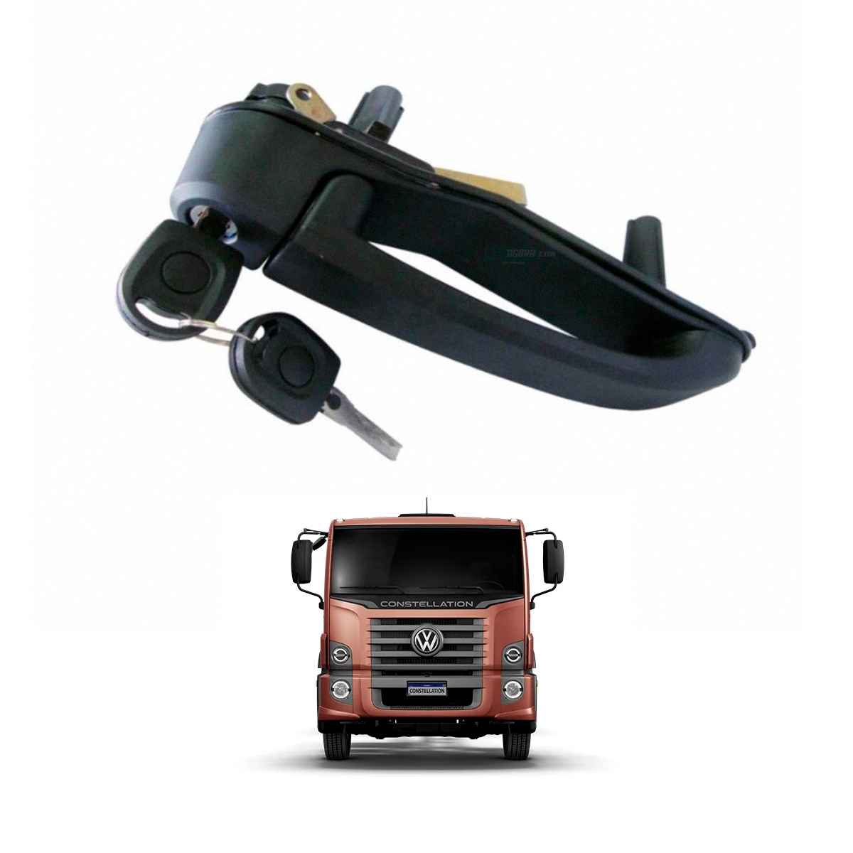 MACANETA PORTA DIREITA COM CHAVES VW MAN CONSTELLATION (2R2837206-C610014)