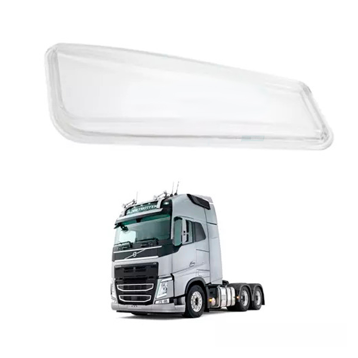 LENTE FAROL AUXILIAR VOLVO FH13 FM13 2010 A 2014 DIREITO (21118482-21120482-L021