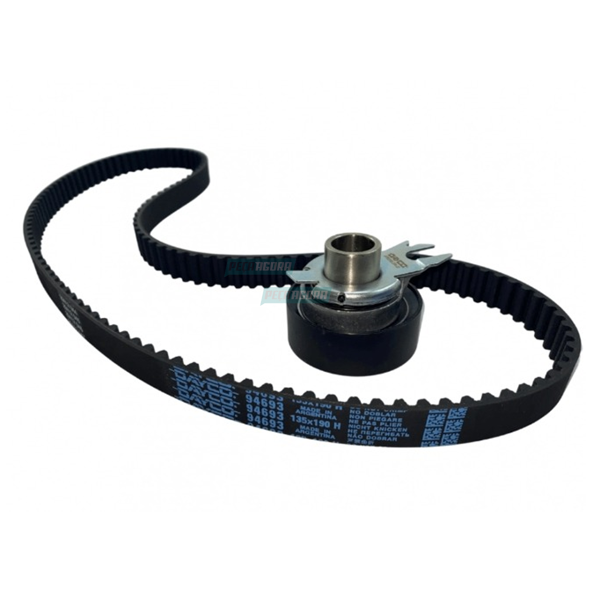 KIT CORREIA DENTADA E TENSOR VW GOL VOYAGE SAVEIRO G5 G6 G7  135X190 H (KTB341)