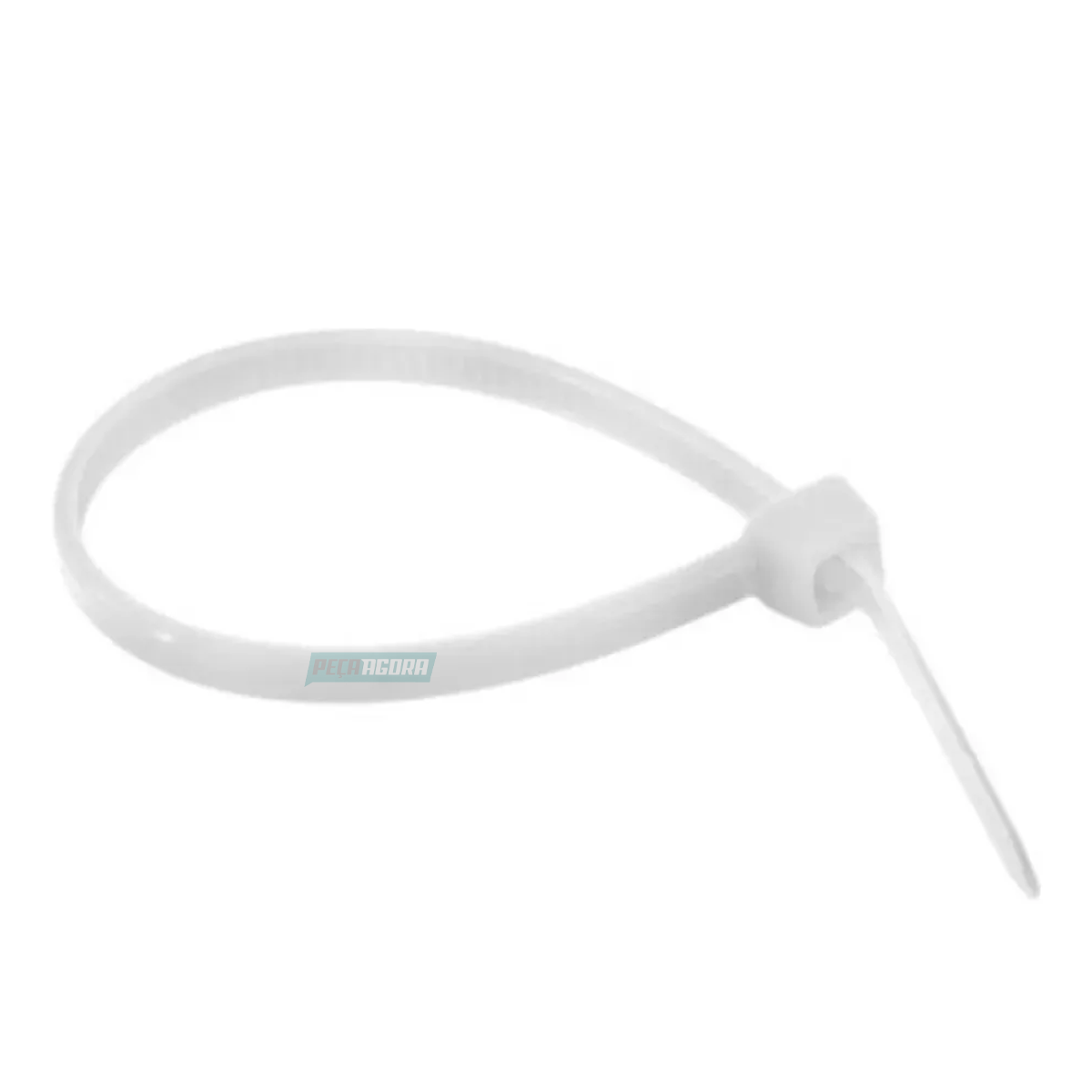 CAIXA 10 ABRACADEIRA NYLON ENFORCA GATO 2.5X100MM BRANCO UNIVERSAL (CX.003997549