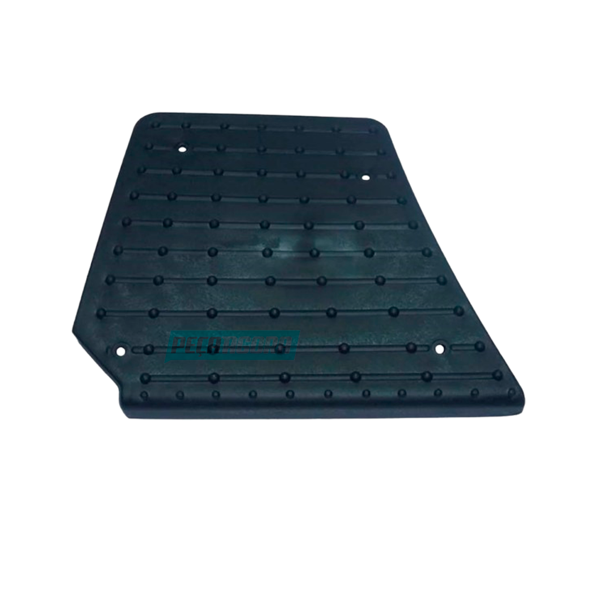 TAPETE ESTRIBO PLASTICO PRETO VOLKSWAGEN CAMINHAO 17250E 23250E 24250E 13170 (V.
