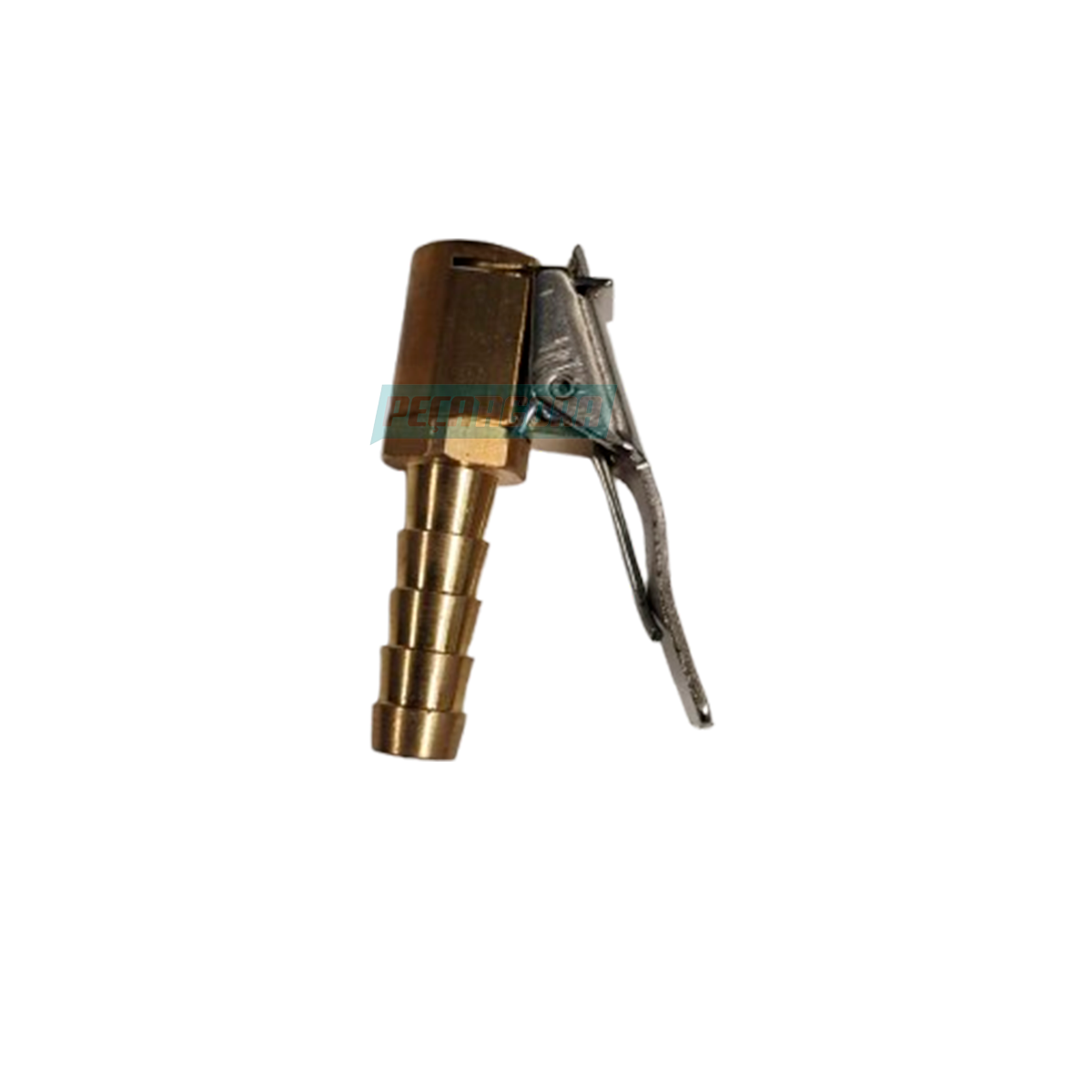 BICO INFLADOR PRESILHA ROTTA 1/4 MANGUEIRA 24MM METAL (1424MM)