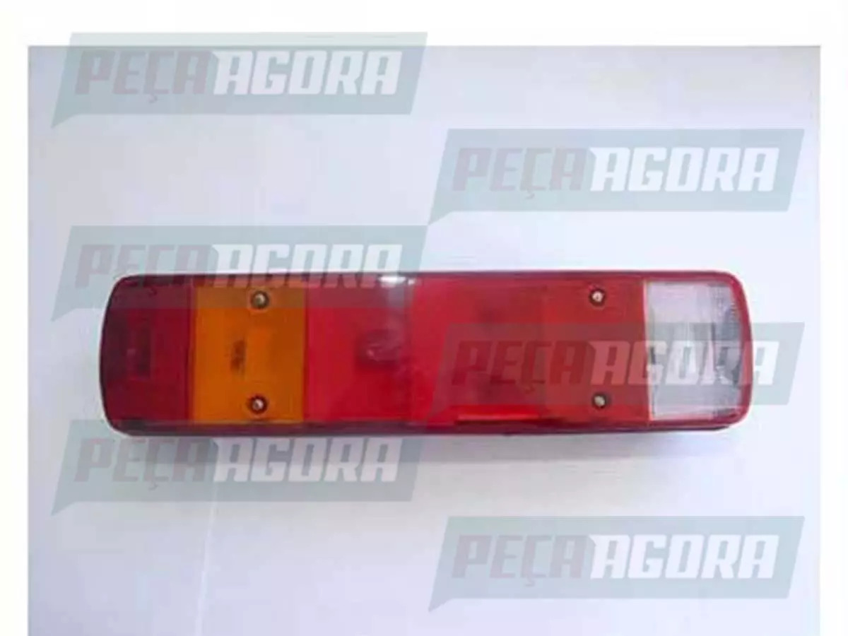 LANTERNA TRASEIRO TRICOLOR COM VIGIA SEM SQT PARA SCANIA SERIE 4 124 99 ESQUERDO