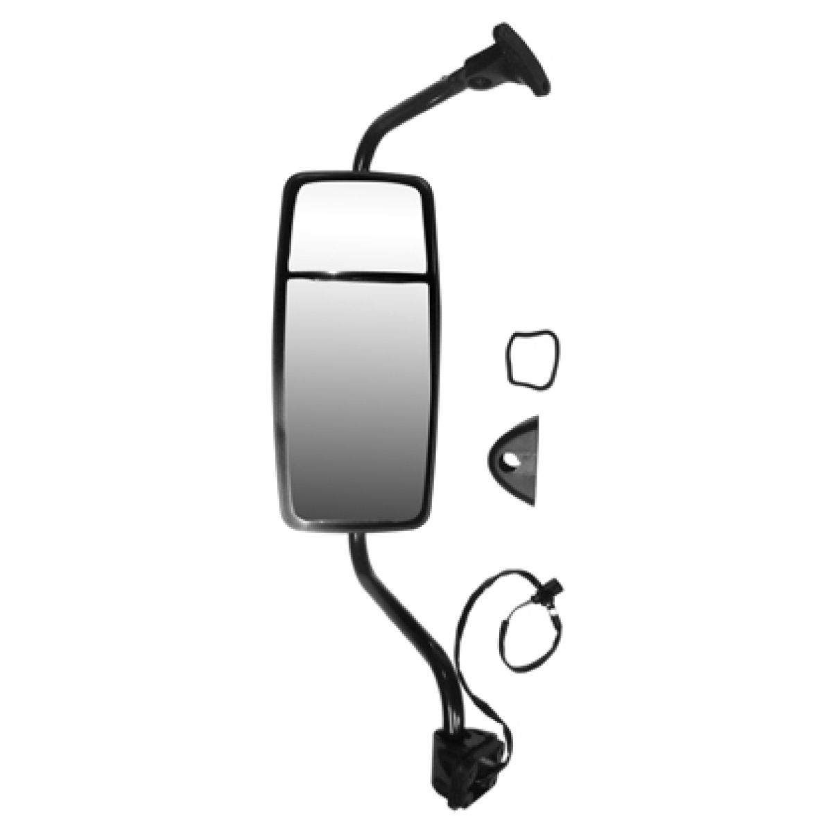 ESPELHO RETROVISOR LE ESQUERDO ELETRICO SEM DESEMBACADOR VW 17250E 24250E 13180E