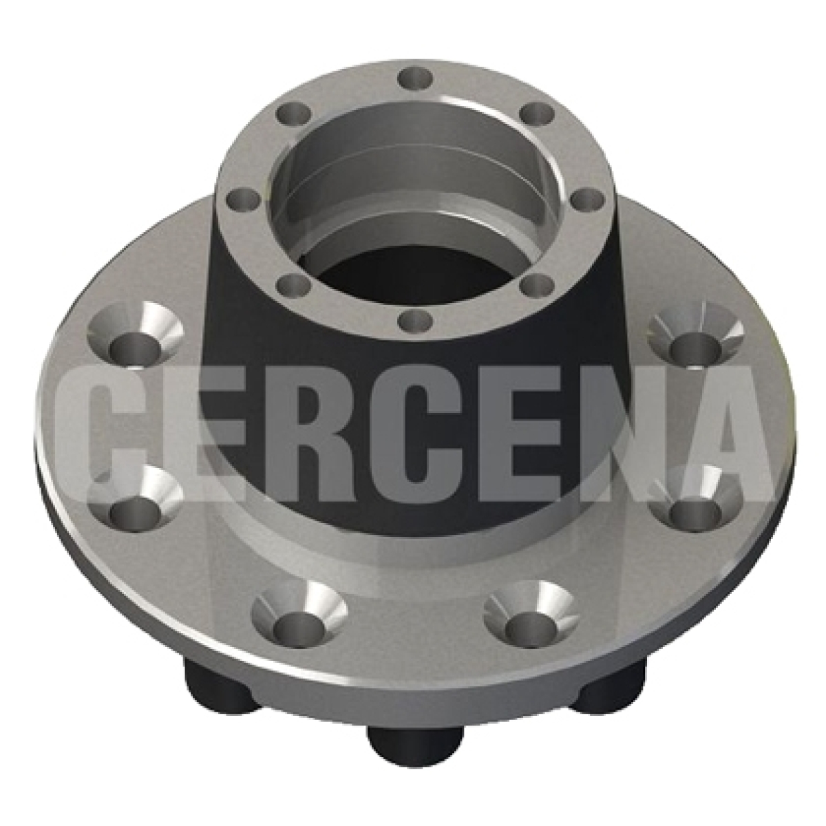 CUBO RODA TRASEIRO FORD FORD CAMINHOES F4000 8 FUROS 1981 A 1995 (BE1Y1109C-CRC0