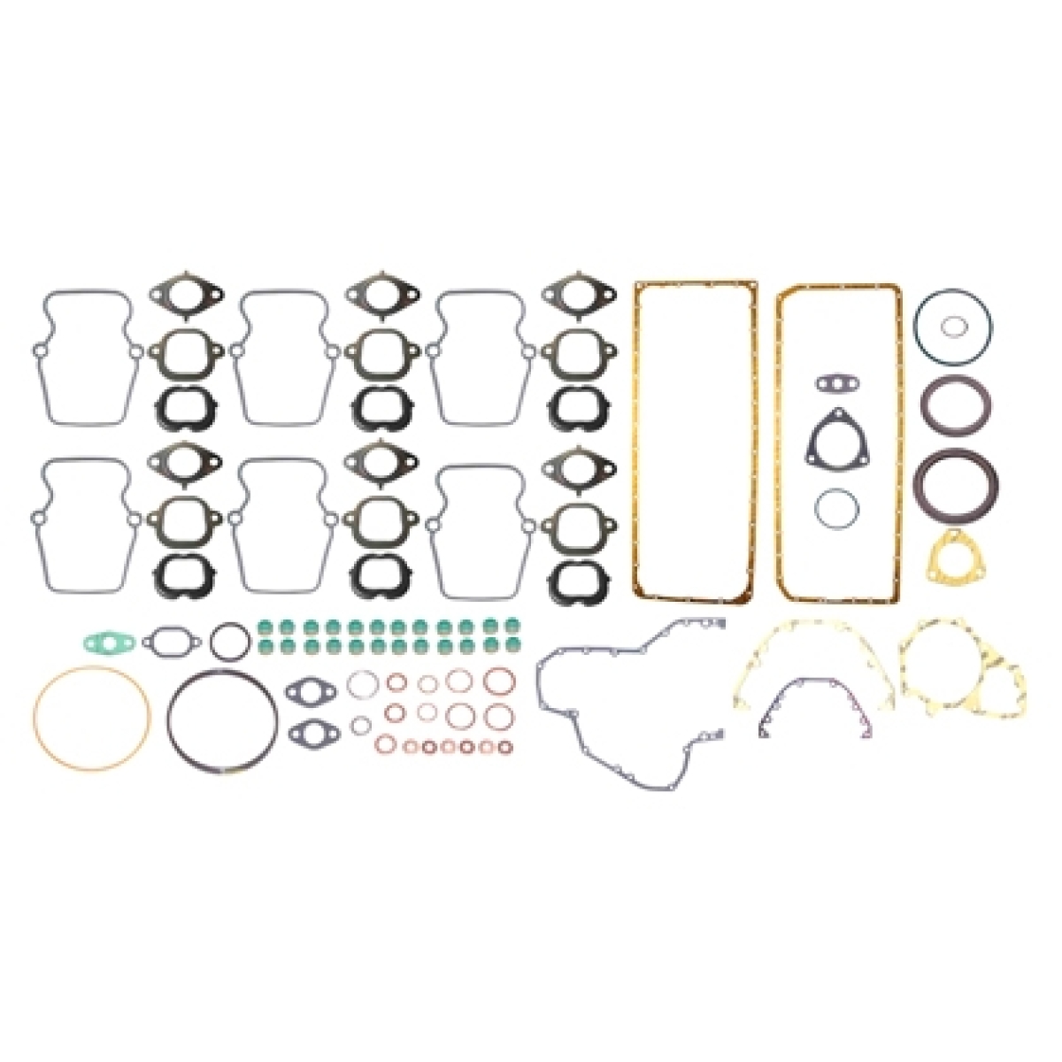 JOGO JUNTA MOTOR MBB OM457LA COMPLETO E ANEIS CAMISA MERCEDES CAMINHOES AXOR 254